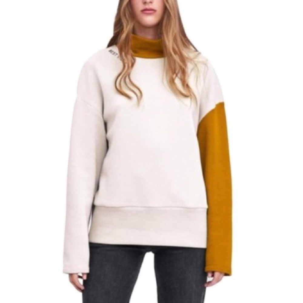 SOLD Zara 90s Best Vibes Bell Long Sleeve Sweater - Picture 1 of 12